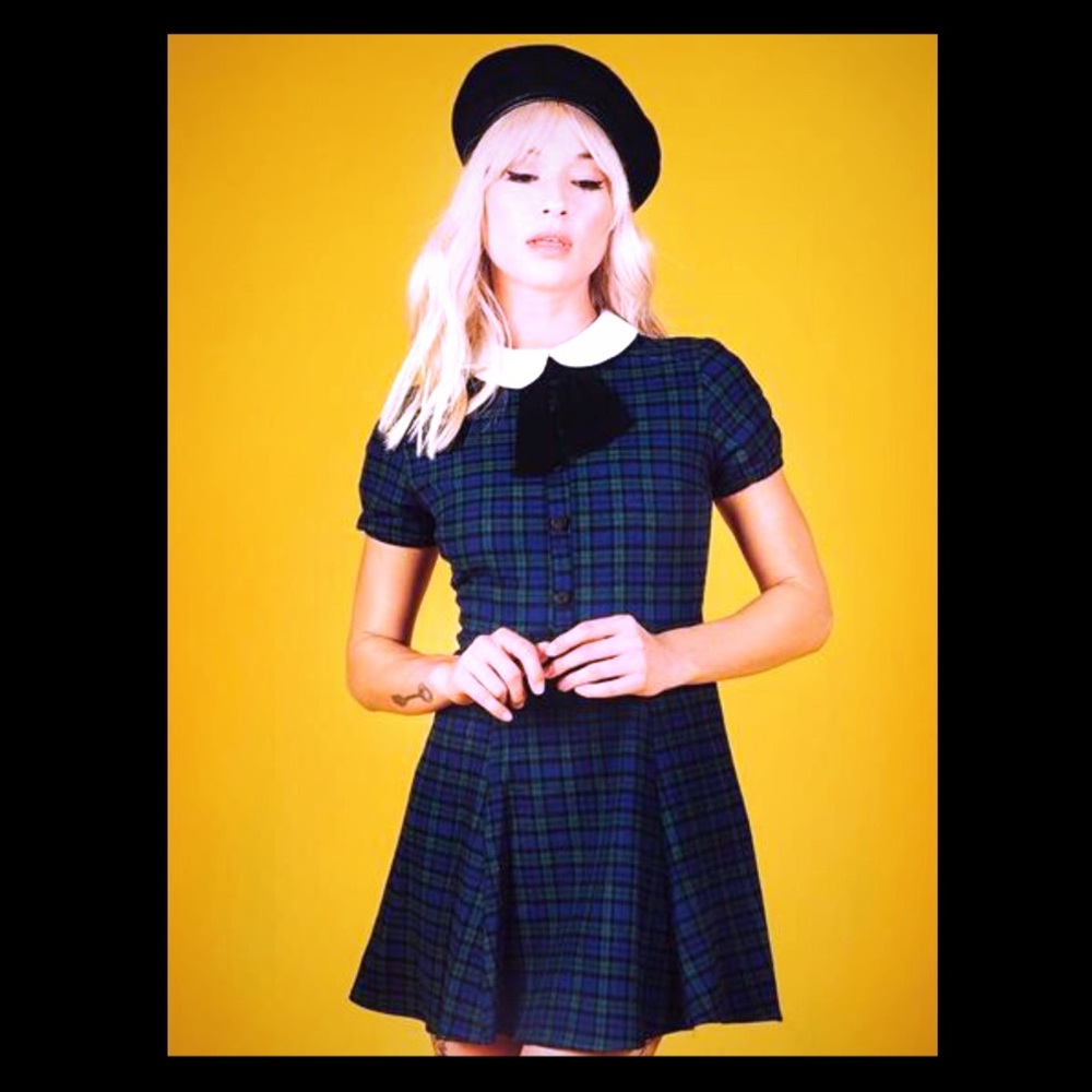 New without tags Valfré plaid dress large